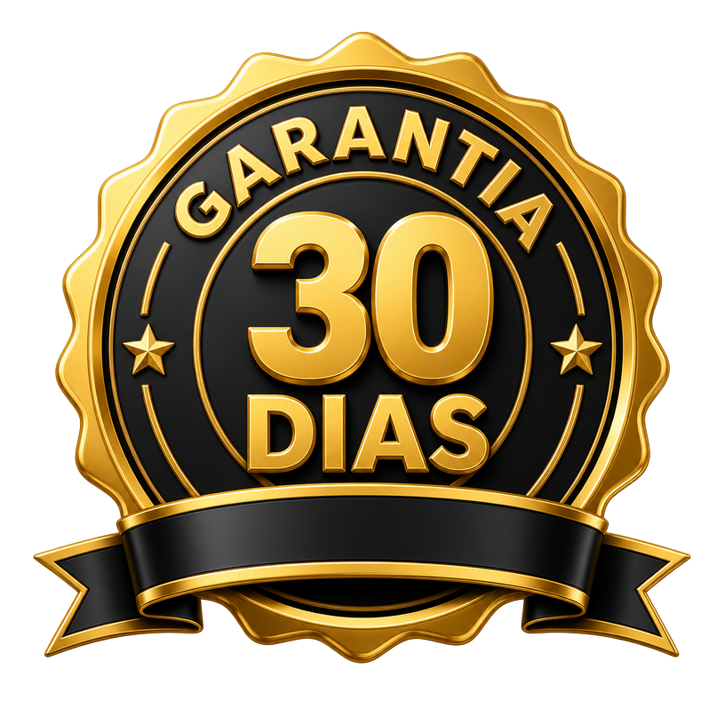 Selo de garantia de 30 dias